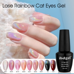 【ibdgel Reflective Cat Eyes Gel 】ibdgel Reflective Cat Eyes Gel Nails Gel All for Manicure Rainbow Gel Magenetic GelLak